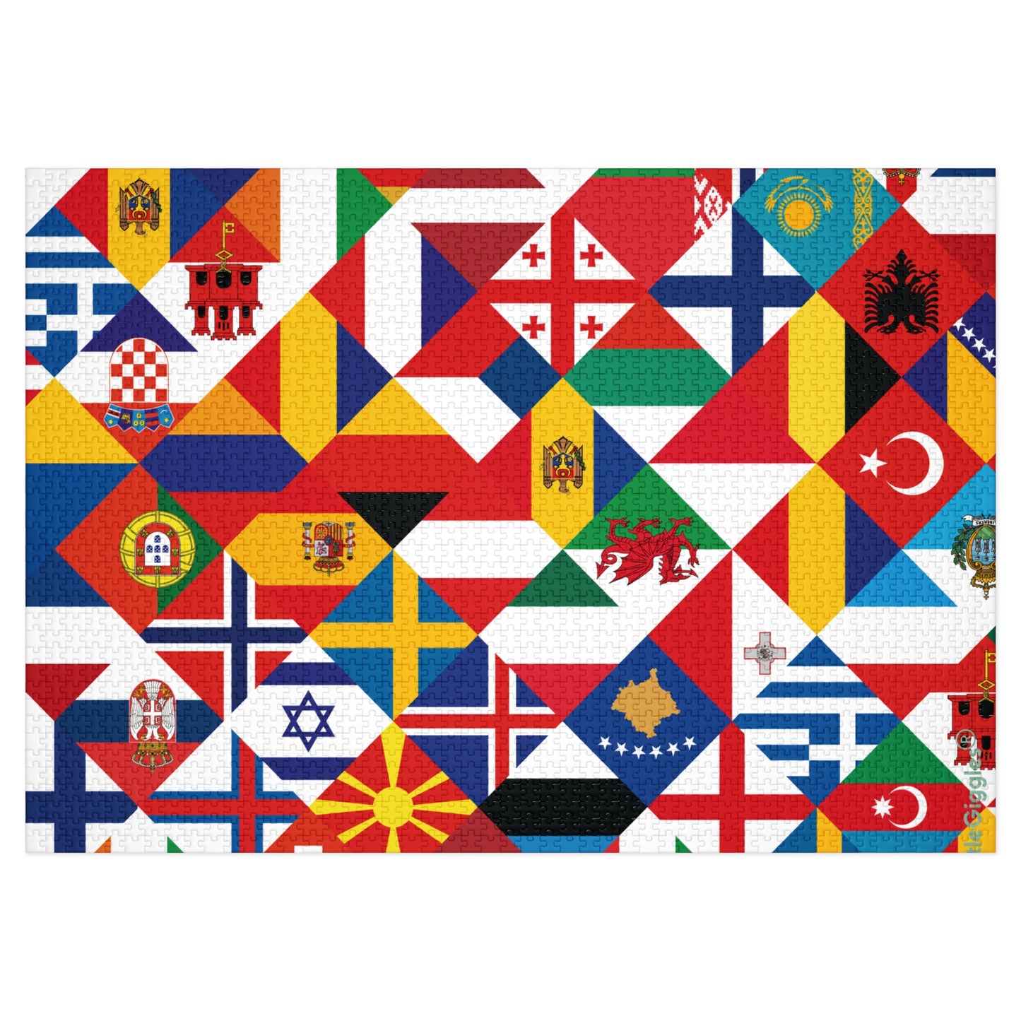 Kids Educational Jigsaw Puzzle with Tin