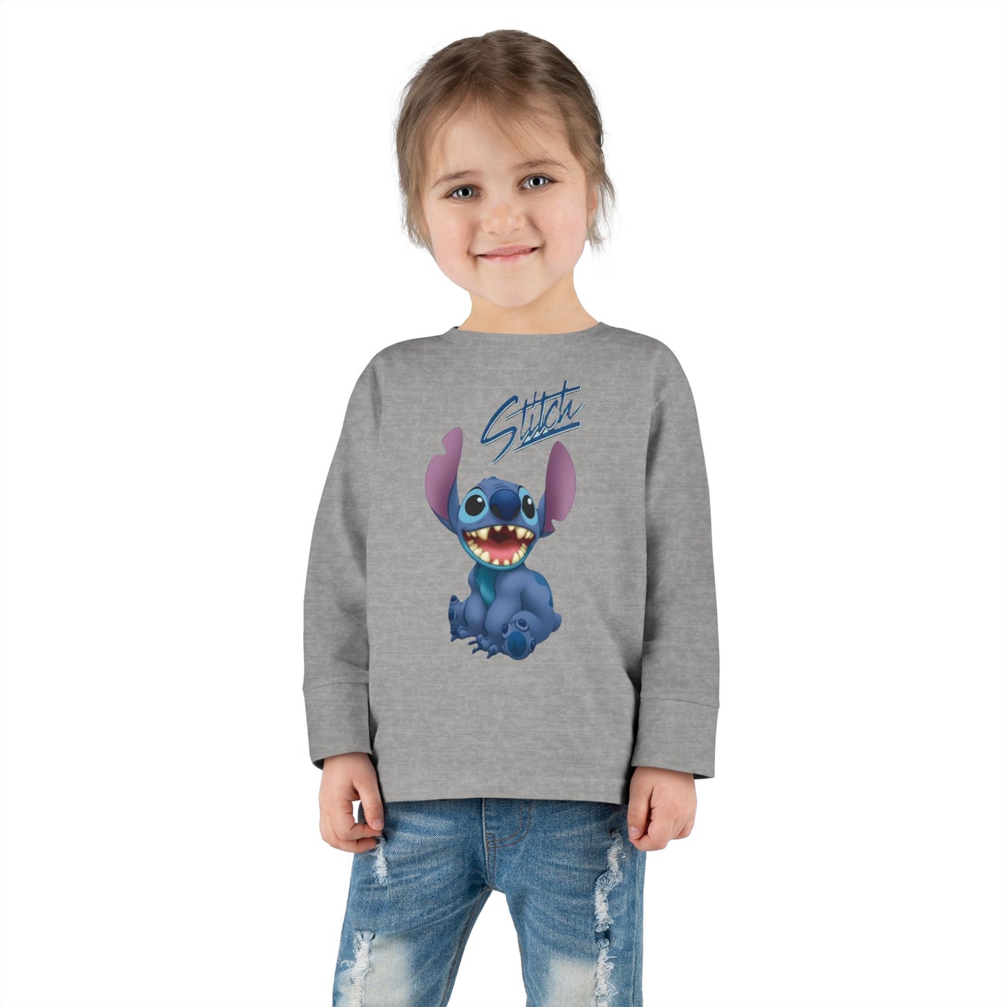 Stitched Toddler Long Sleeve Tee