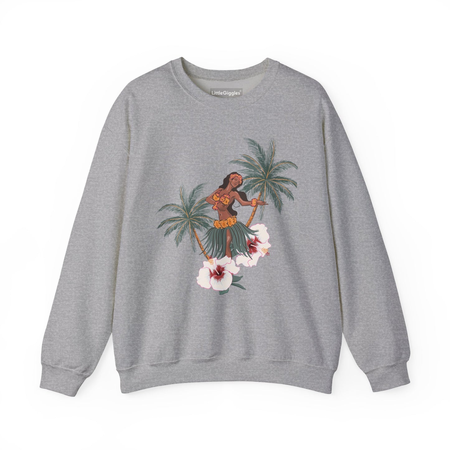 Tropical Chic Artisanal Sweatshirt