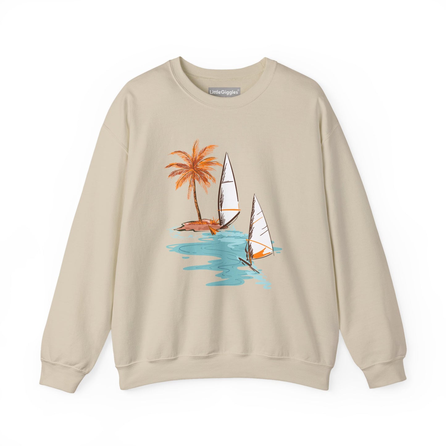 Tropical Chic Artisanal Sweatshirt