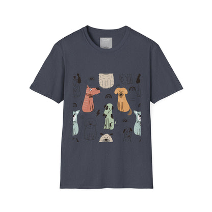 Playful Pet-Themed Unisex T-Shirt