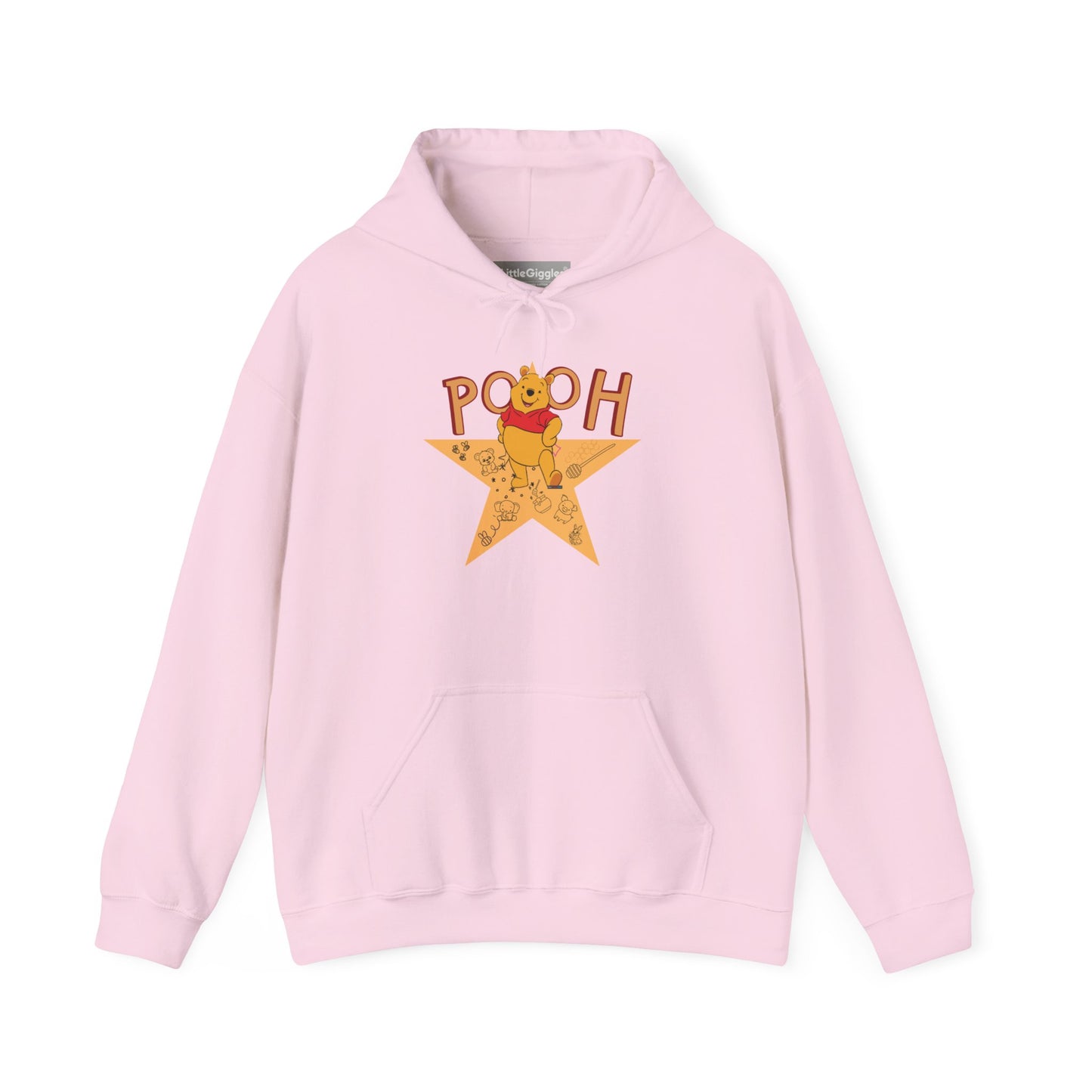 Pooh Themed Hooded Sweatshirt