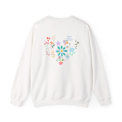 Floral Crewneck Sweatshirt