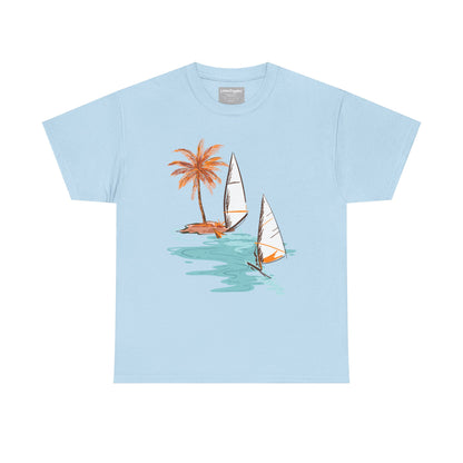 Beach Vibes Unisex Heavy Cotton Tee