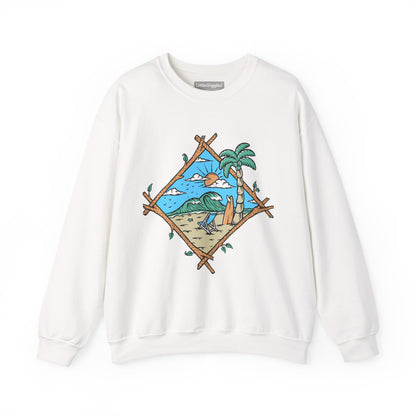Beach Vibes Crewneck Sweatshirt