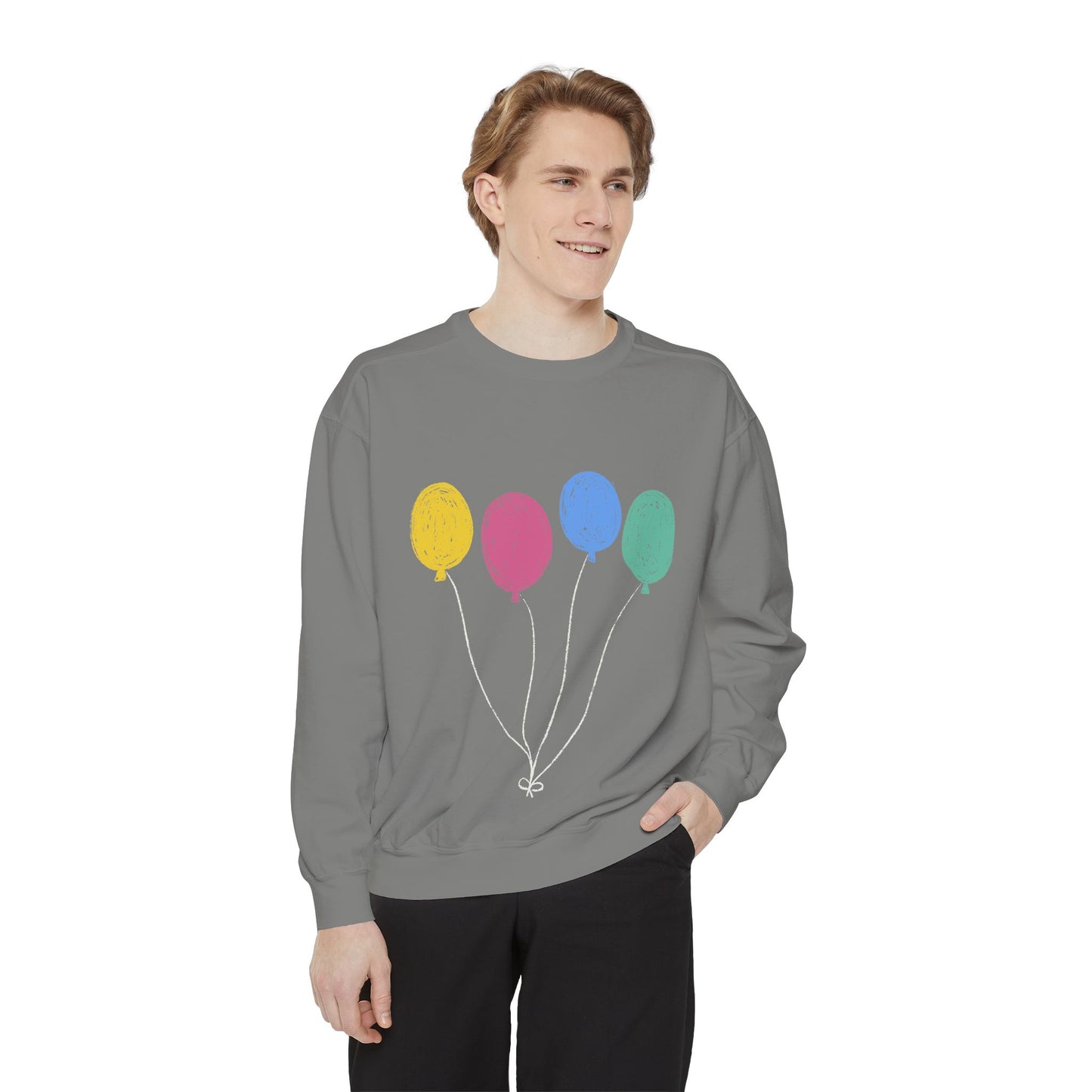 Colorful Balloon Design Unisex Sweatshirt