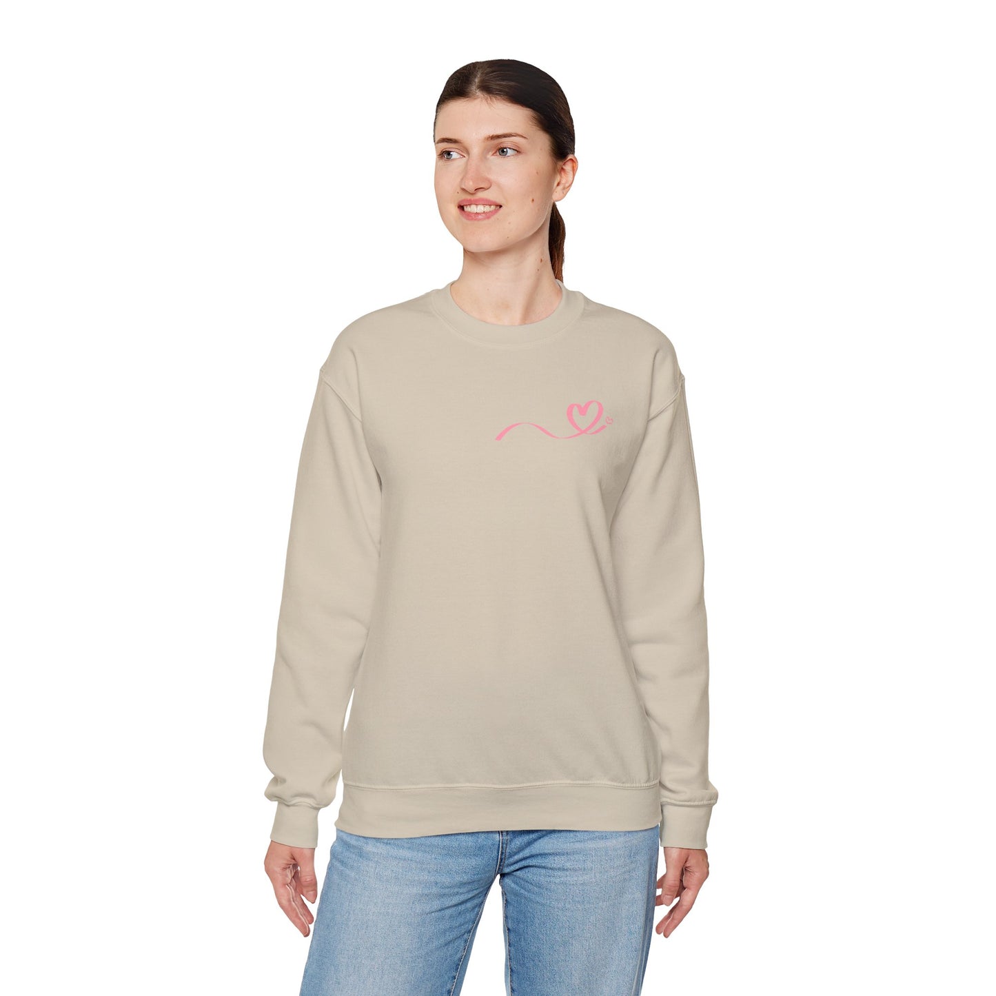 Heart Crewneck Sweatshirt
