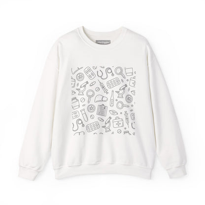 Doodle Chic Artisanal Sweatshirt