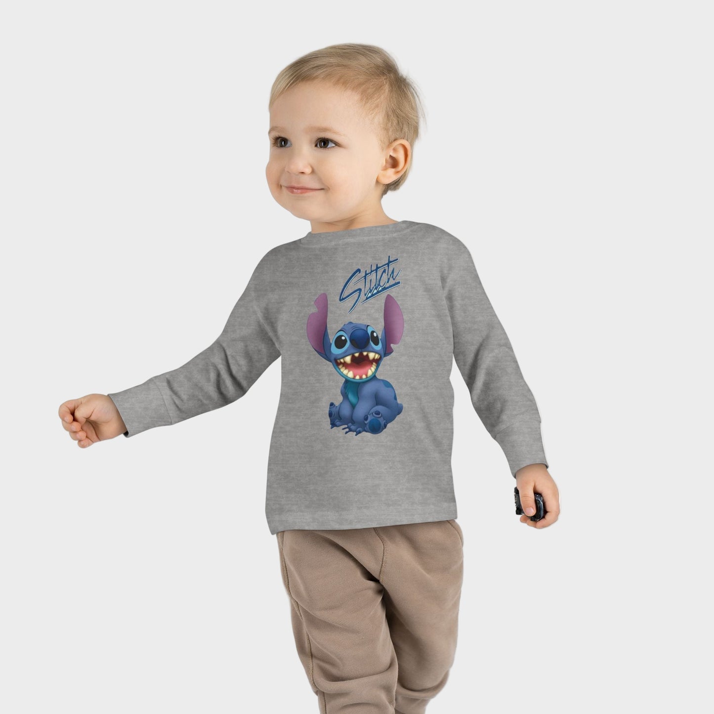 Stitched Toddler Long Sleeve Tee