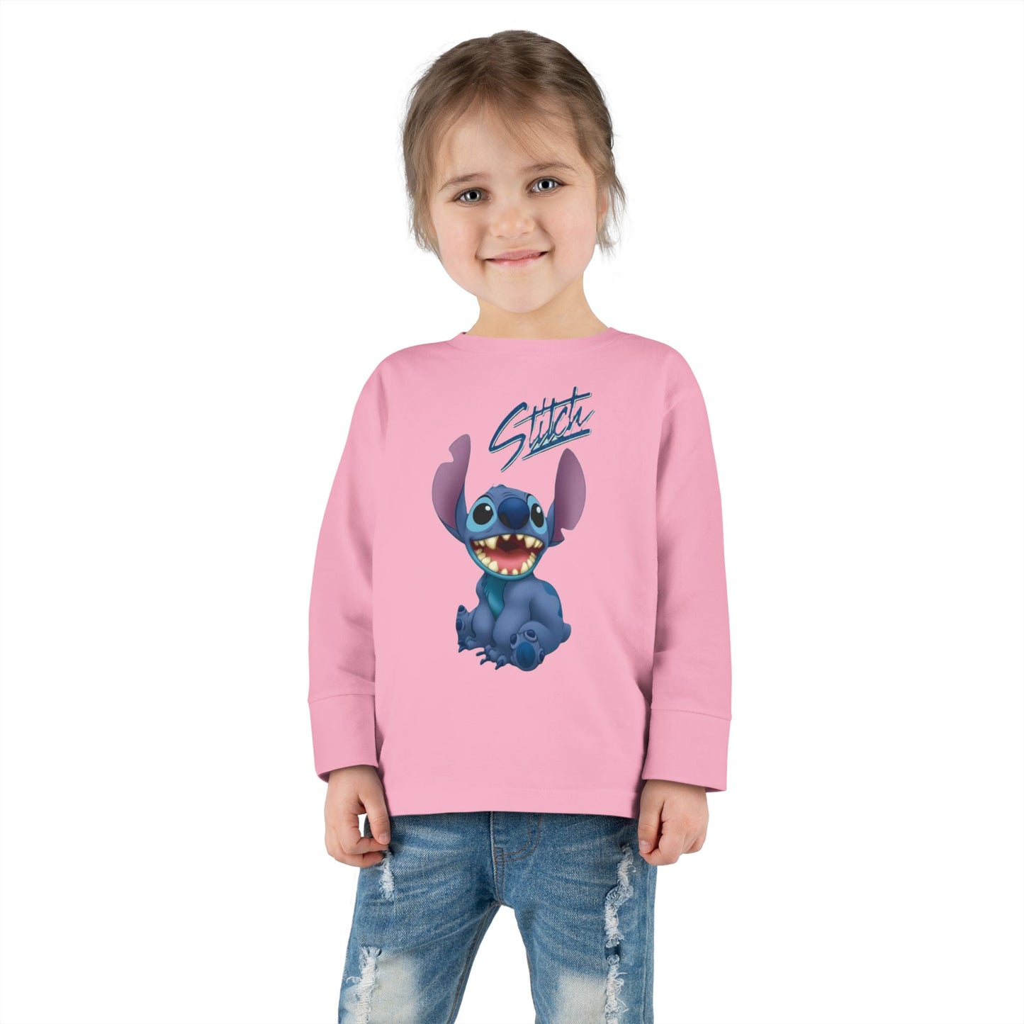 Stitched Toddler Long Sleeve Tee