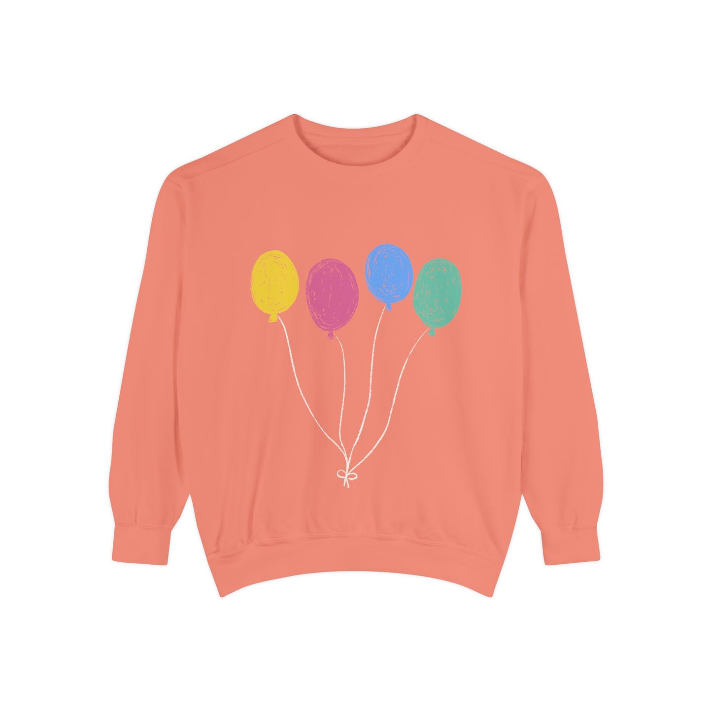 Colorful Balloon Design Unisex Sweatshirt
