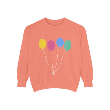 Colorful Balloon Design Unisex Sweatshirt