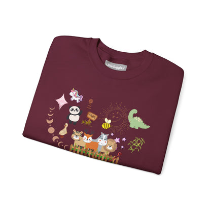 Farm Animal Crewneck Sweatshirt