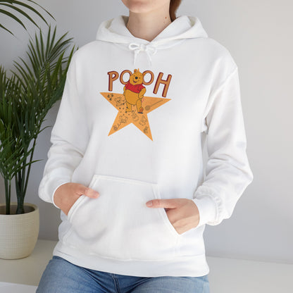 Pooh Themed Hooded Sweatshirt