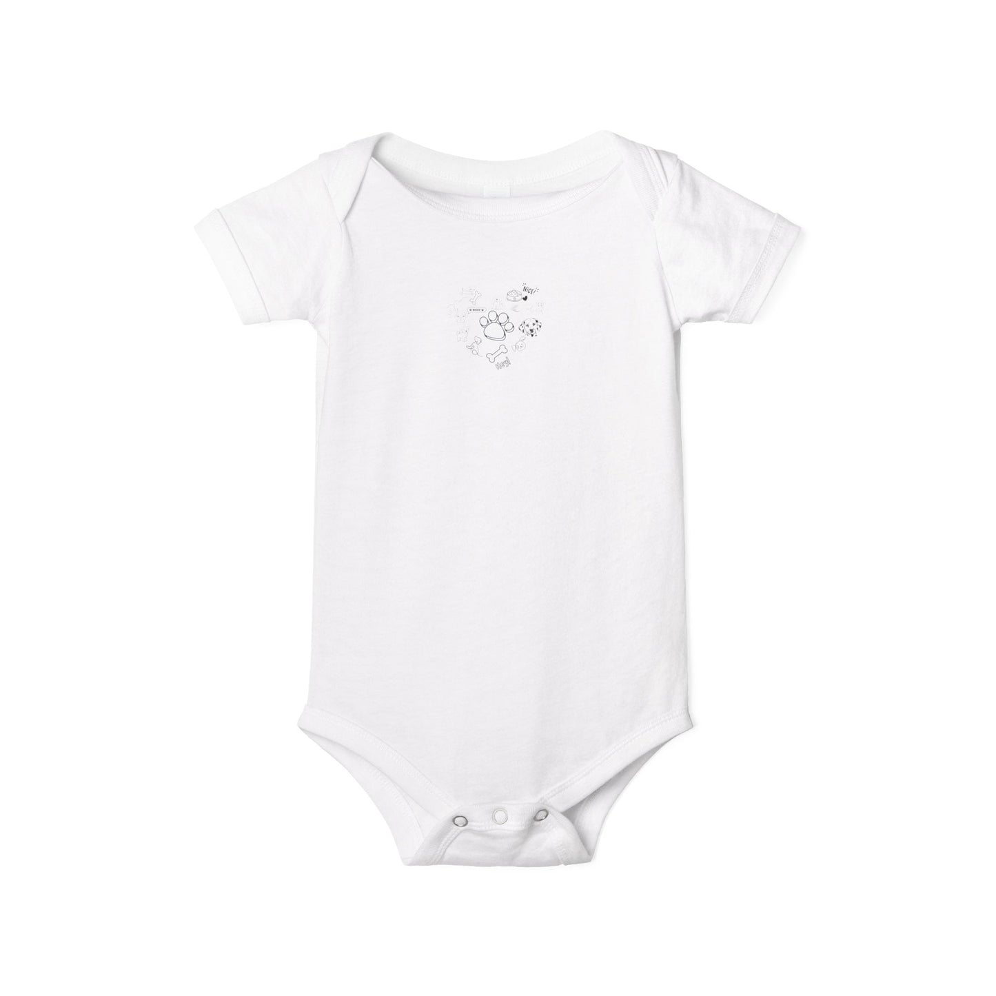 Cute Floral Infant Jersey