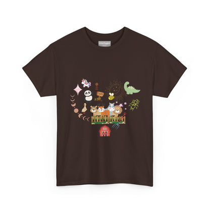 Farm Illustrations Unisex Heavy Cotton Tee