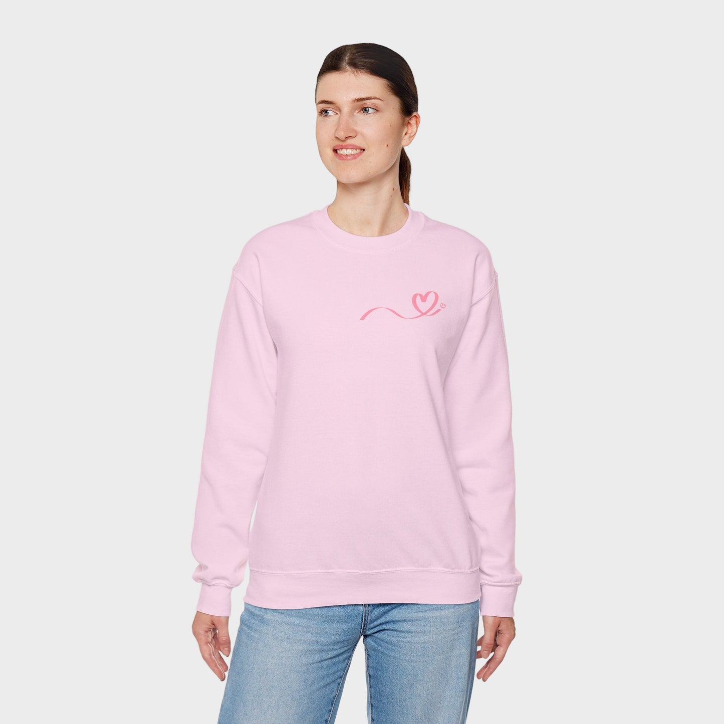 Heart Crewneck Sweatshirt