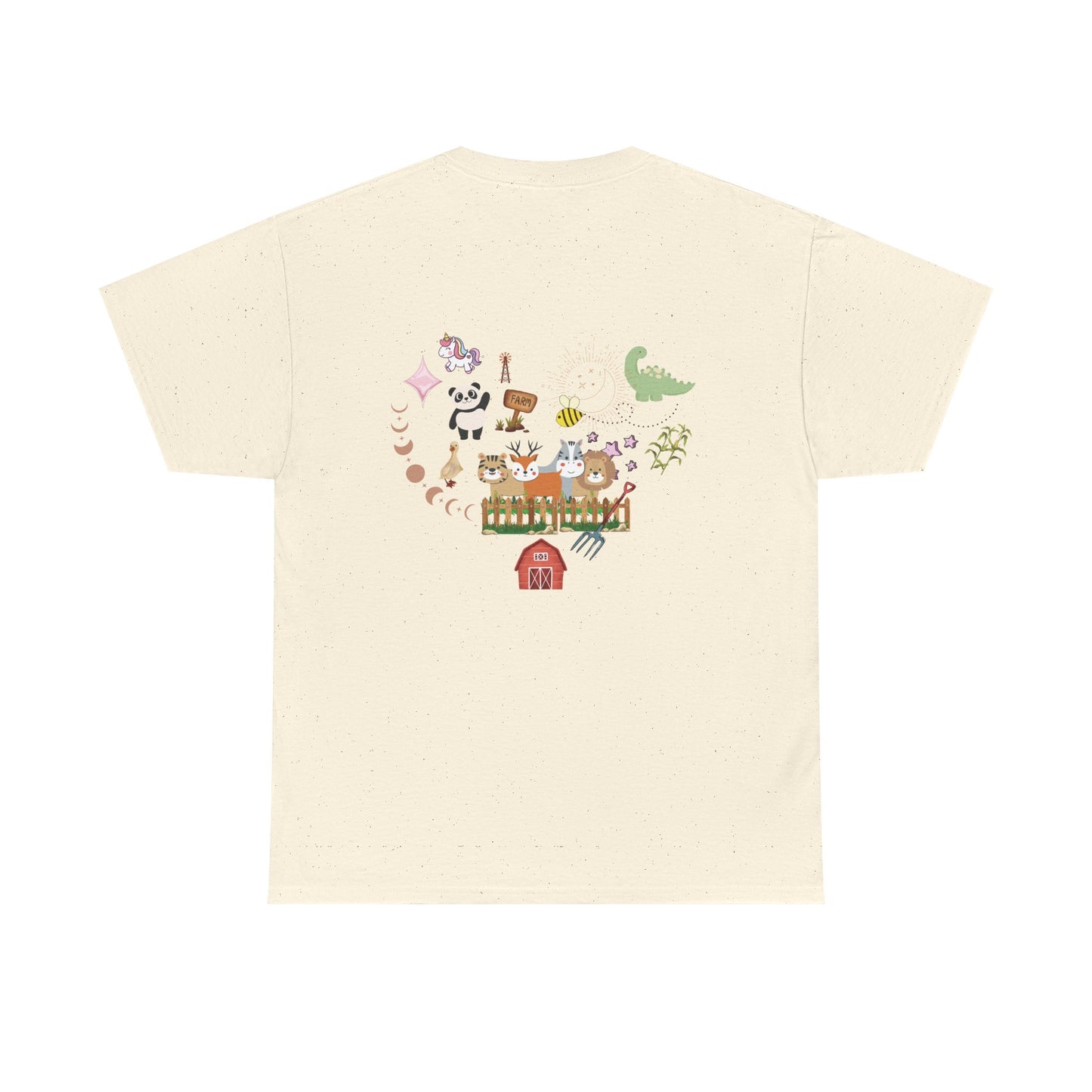 Farm Illustrations Unisex Heavy Cotton Tee