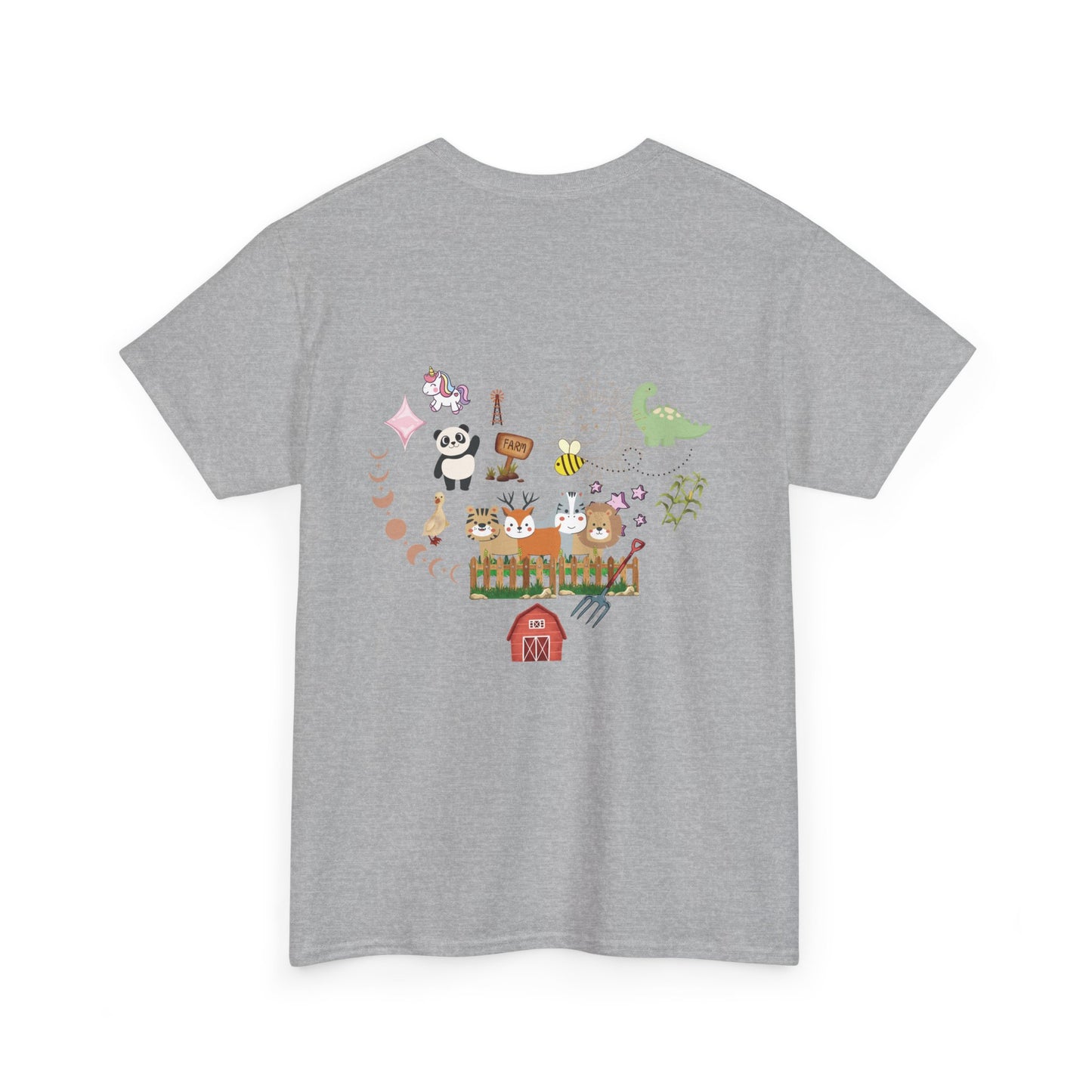 Farm Illustrations Unisex Heavy Cotton Tee