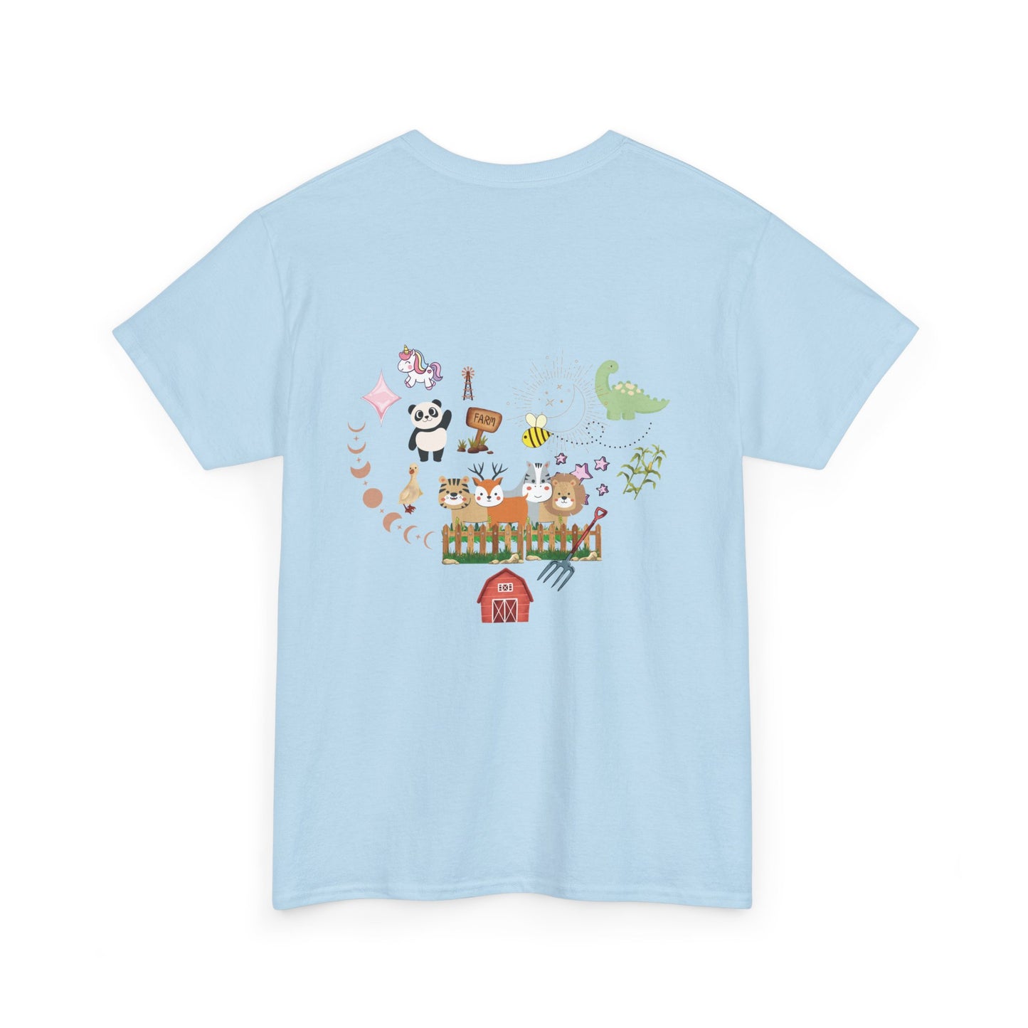 Farm Illustrations Unisex Heavy Cotton Tee