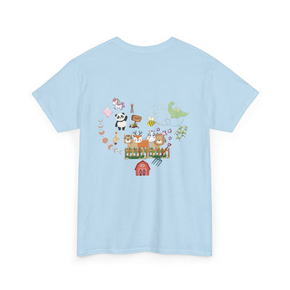 Farm Illustrations Unisex Heavy Cotton Tee