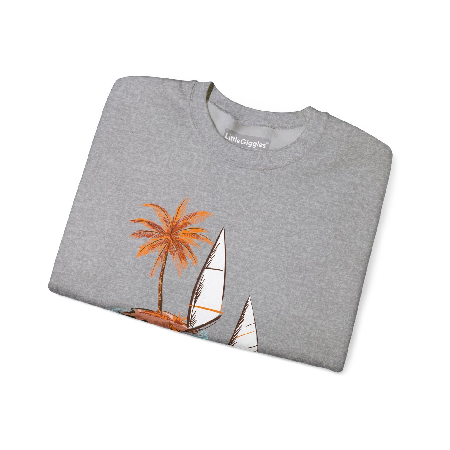 Tropical Chic Artisanal Sweatshirt