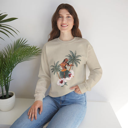 Tropical Chic Artisanal Sweatshirt
