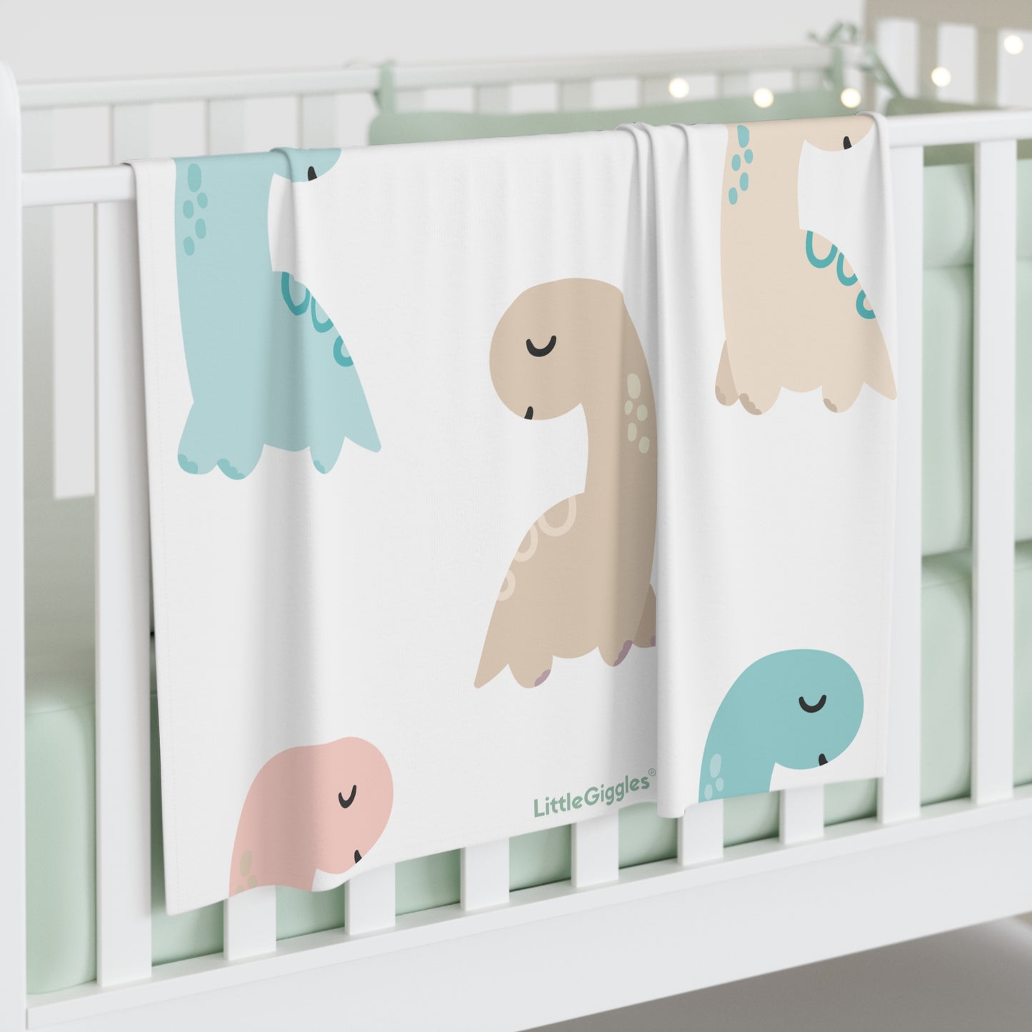 Dinosaur Baby Swaddle Blanket