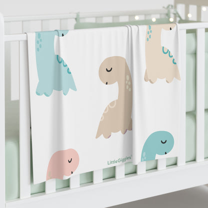 Dinosaur Baby Swaddle Blanket