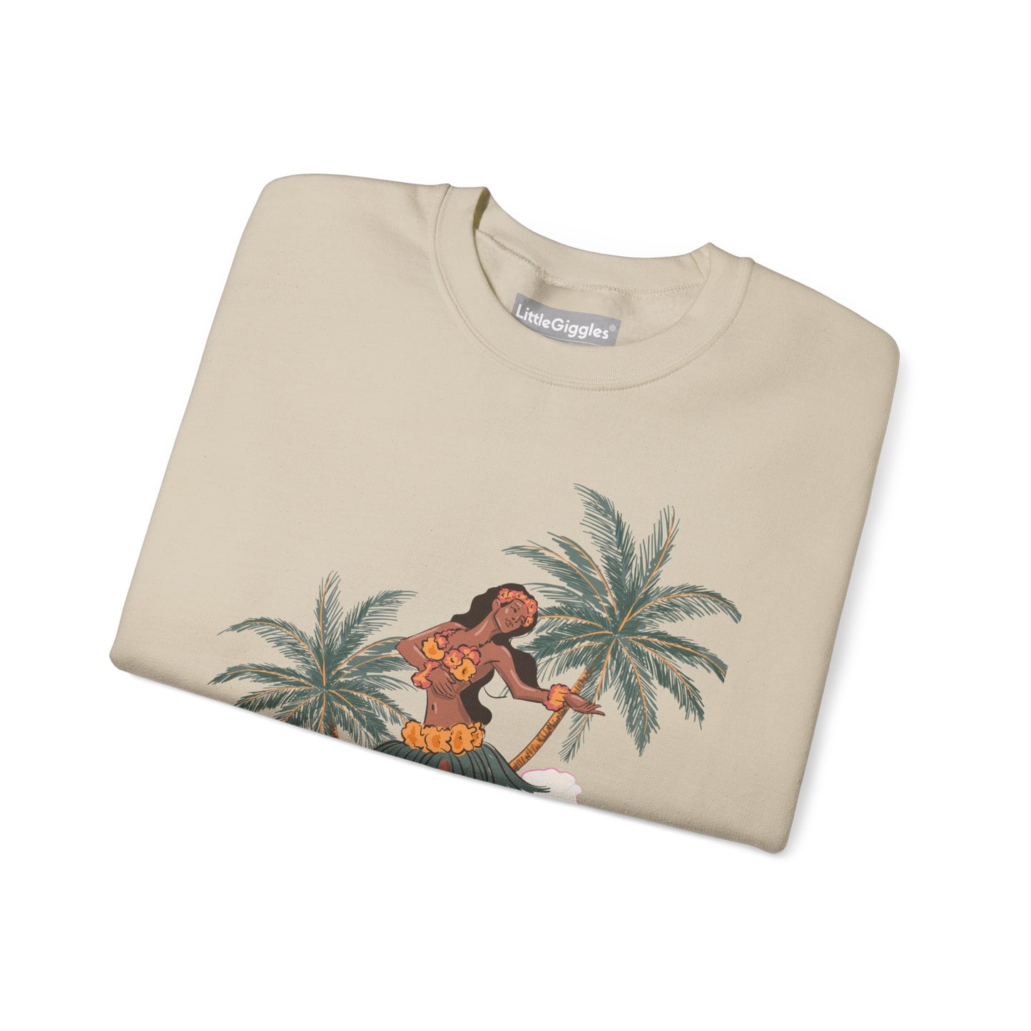 Tropical Chic Artisanal Sweatshirt