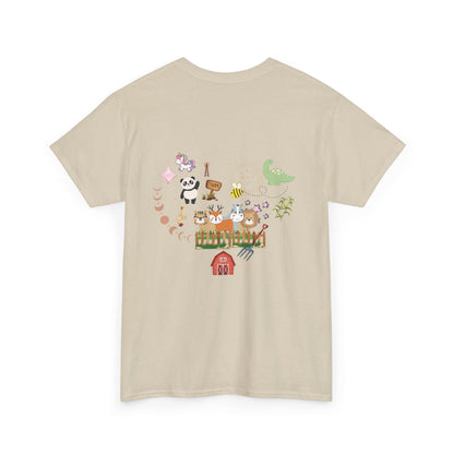 Farm Illustrations Unisex Heavy Cotton Tee