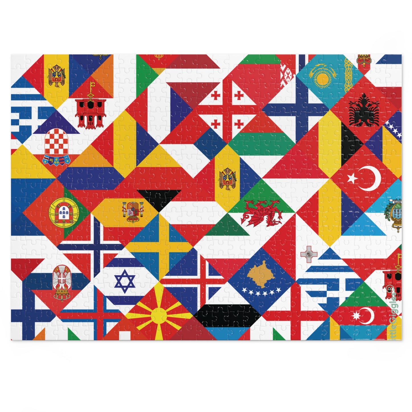 Kids Educational Jigsaw Puzzle with Tin