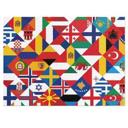 Kids Educational Jigsaw Puzzle with Tin