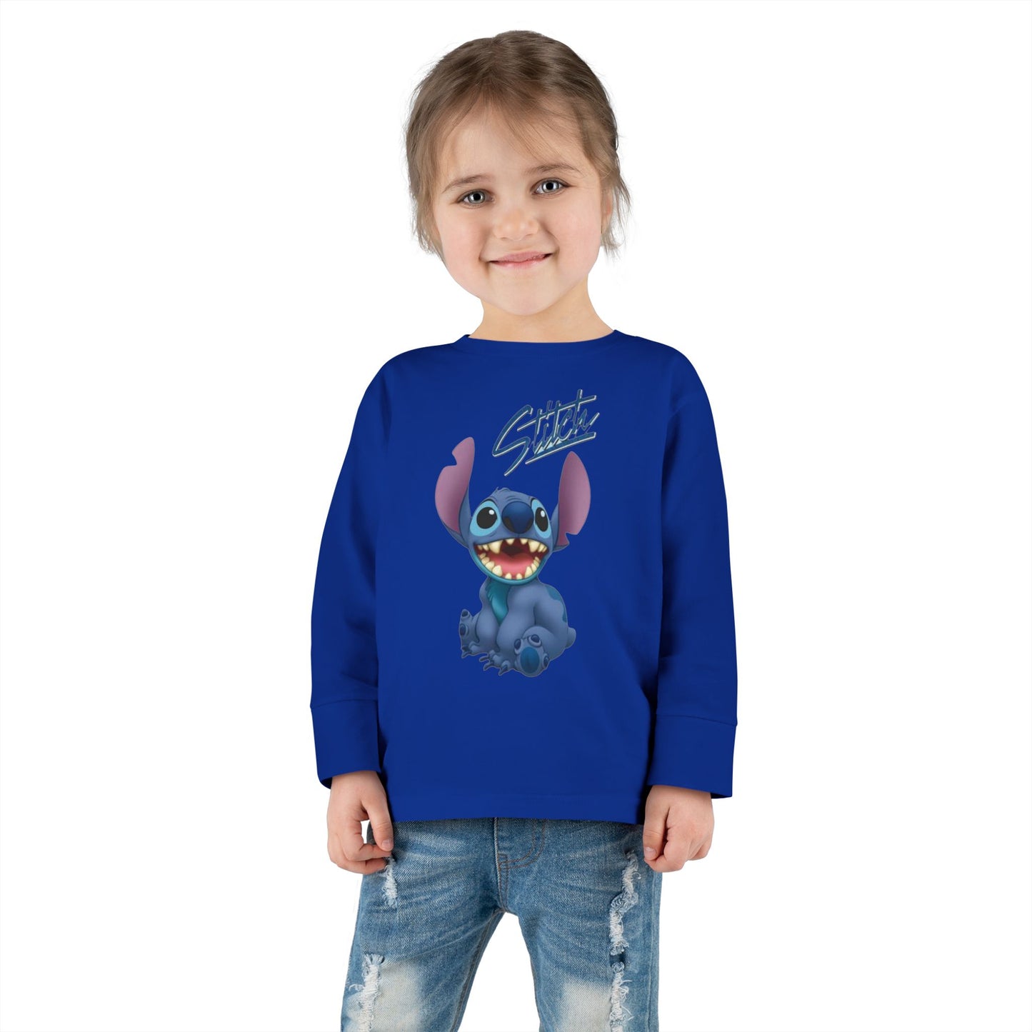 Stitched Toddler Long Sleeve Tee