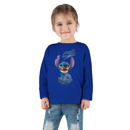 Stitched Toddler Long Sleeve Tee