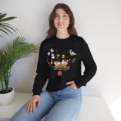 Farm Animal Crewneck Sweatshirt