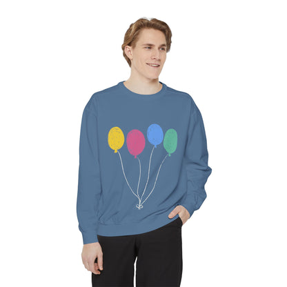 Colorful Balloon Design Unisex Sweatshirt