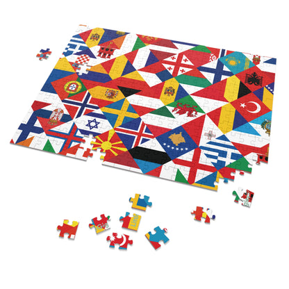 Kids Educational Jigsaw Puzzle with Tin