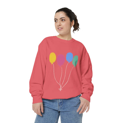 Colorful Balloon Design Unisex Sweatshirt