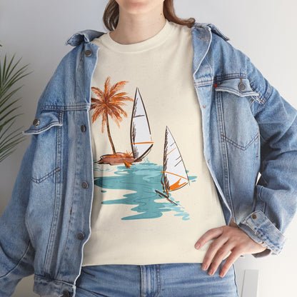 Beach Vibes Unisex Heavy Cotton Tee