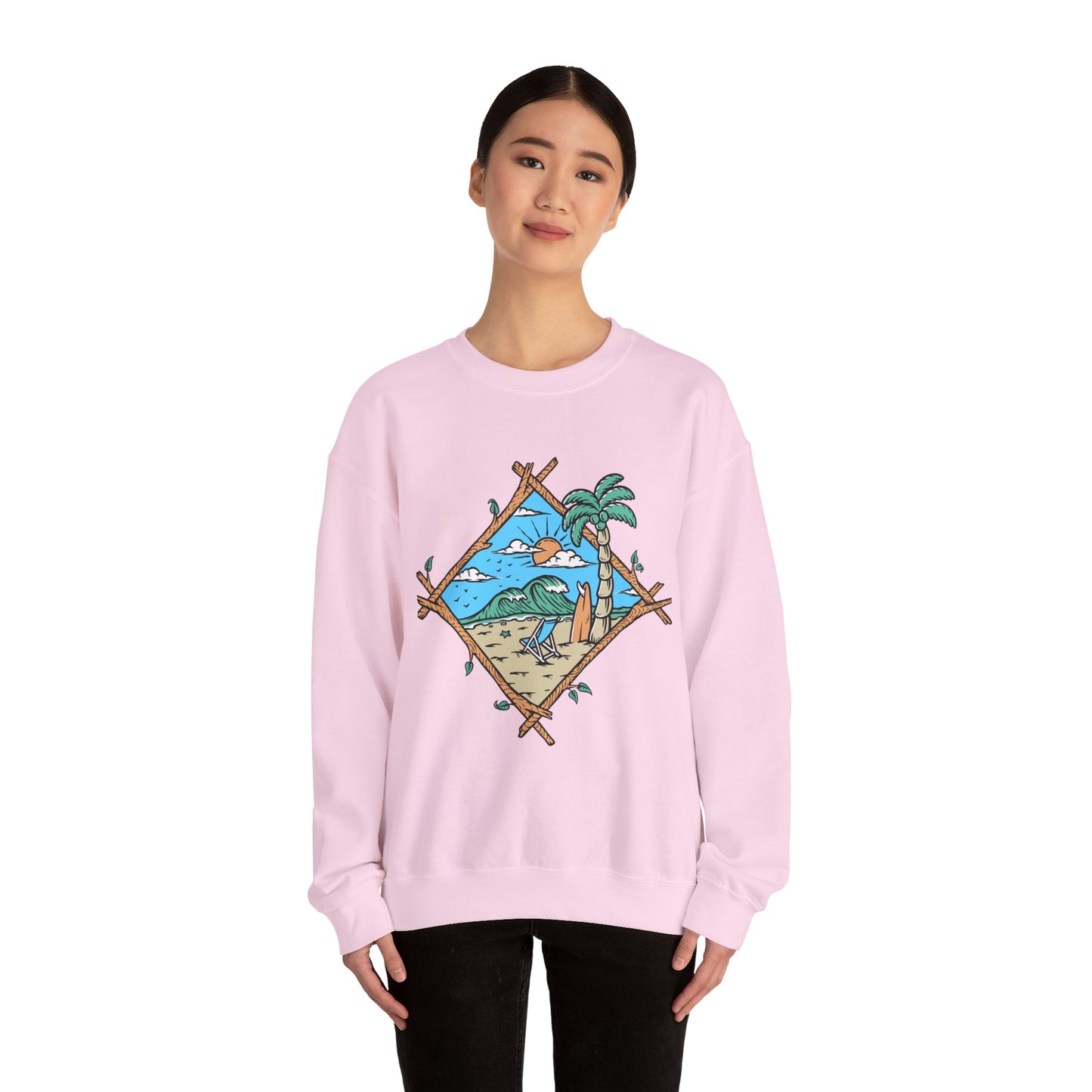 Beach Vibes Crewneck Sweatshirt