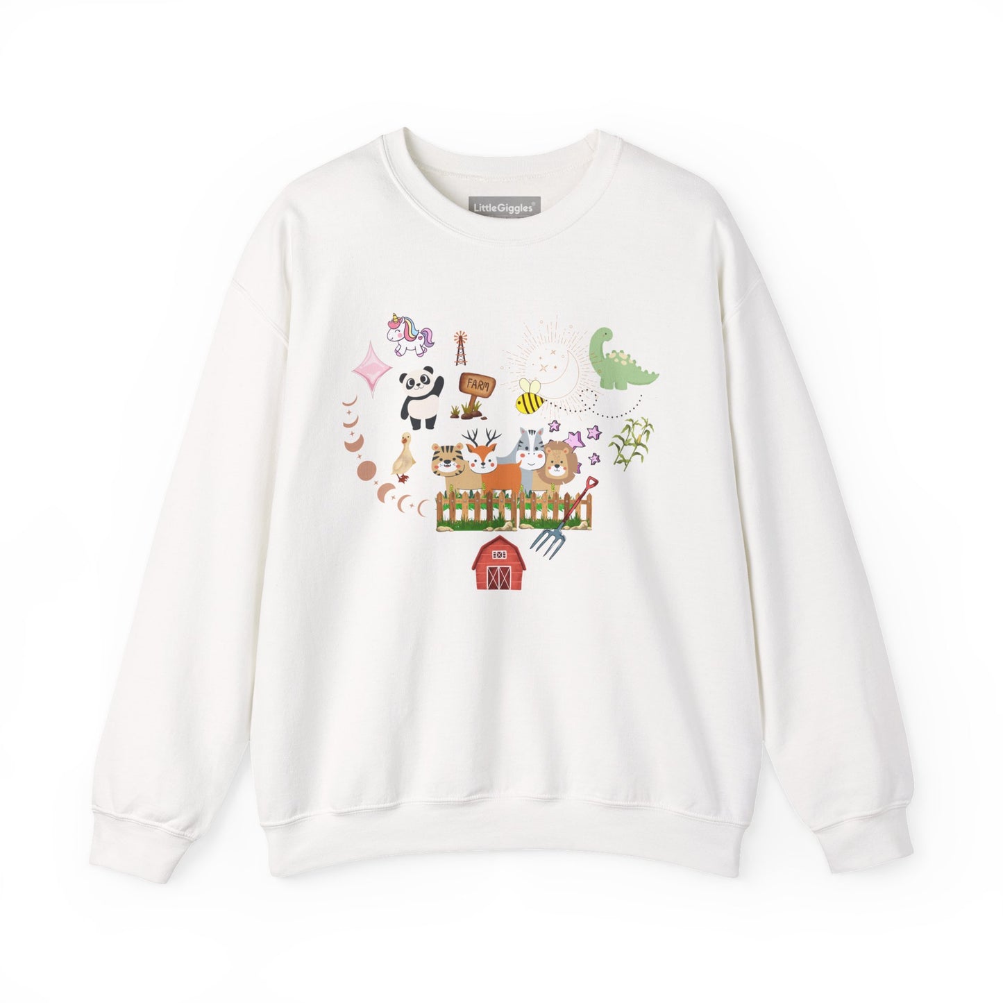 Farm Animal Crewneck Sweatshirt
