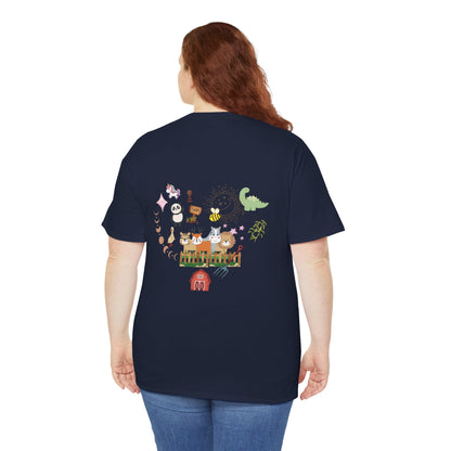 Farm Illustrations Unisex Heavy Cotton Tee