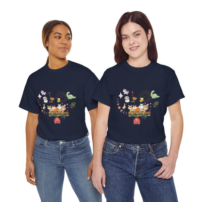 Farm Illustrations Unisex Heavy Cotton Tee
