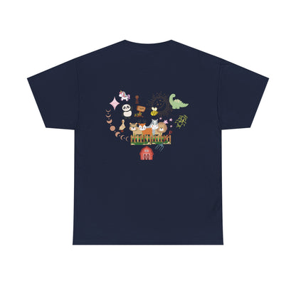 Farm Illustrations Unisex Heavy Cotton Tee