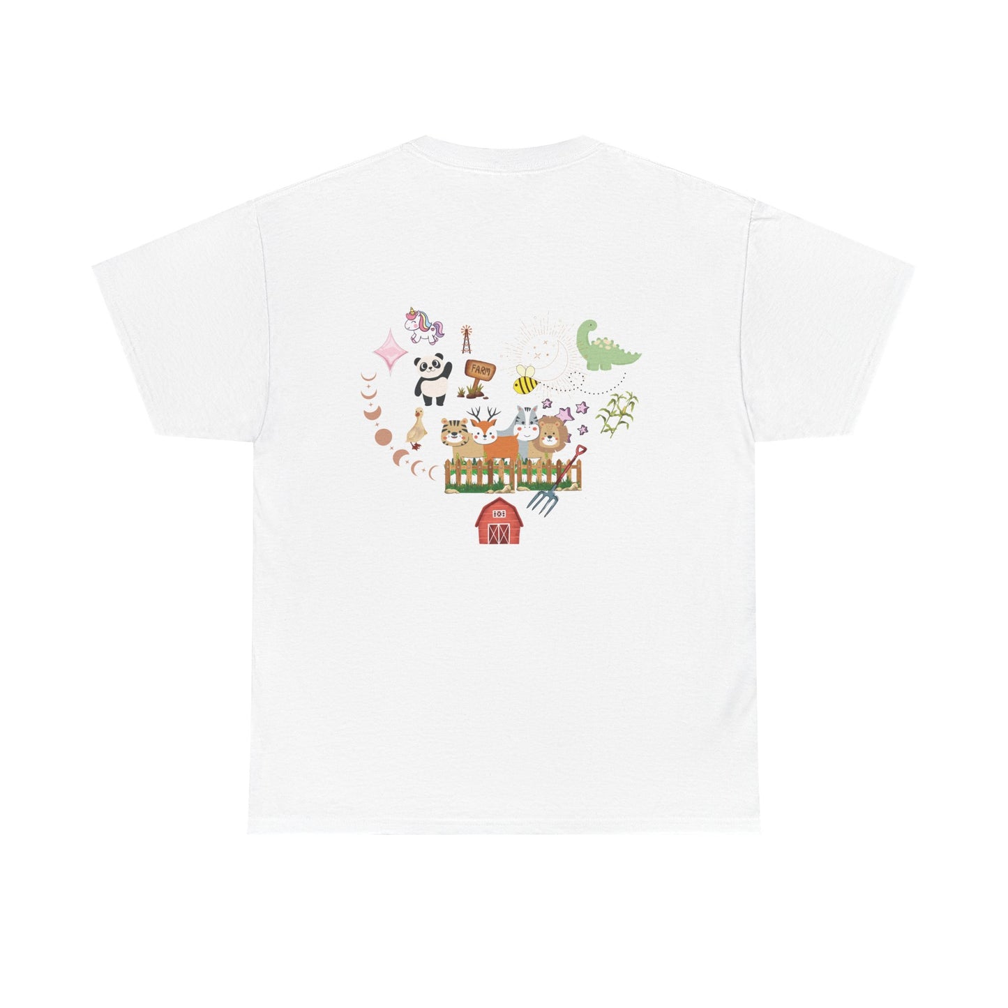 Farm Illustrations Unisex Heavy Cotton Tee