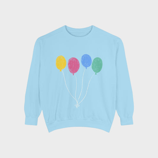 Colorful Balloon Design Unisex Sweatshirt