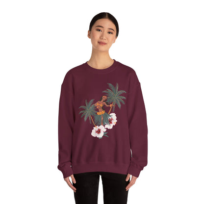 Tropical Chic Artisanal Sweatshirt