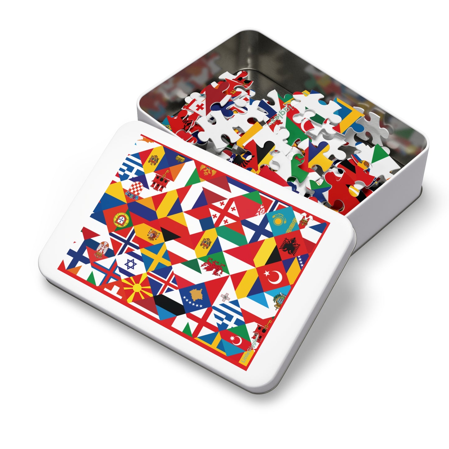 Kids Educational Jigsaw Puzzle with Tin
