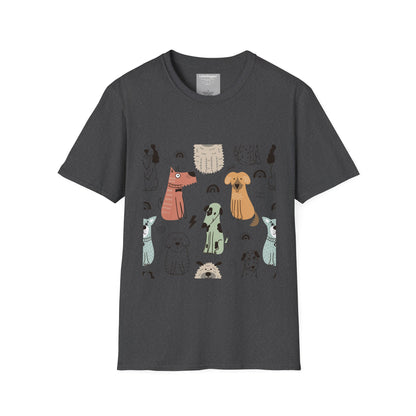 Playful Pet-Themed Unisex T-Shirt
